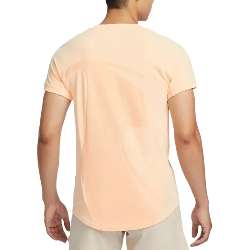 Nike T Shirt Men's Ice Peach Red-3