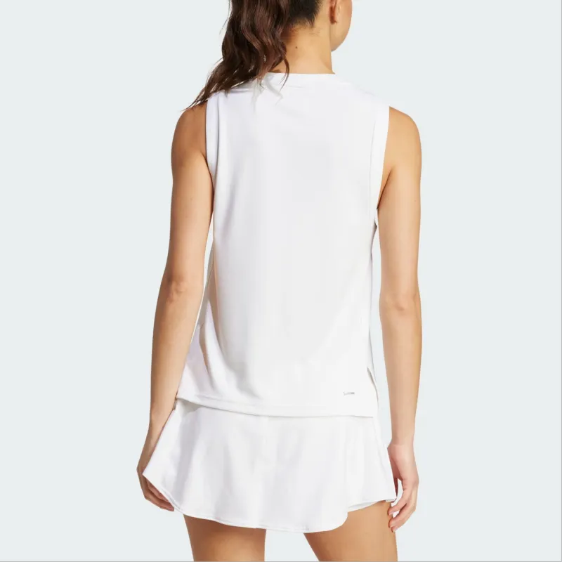 Adidas Free Shipping With AdiClub Tennis Climacool+ Match Tank Top-3