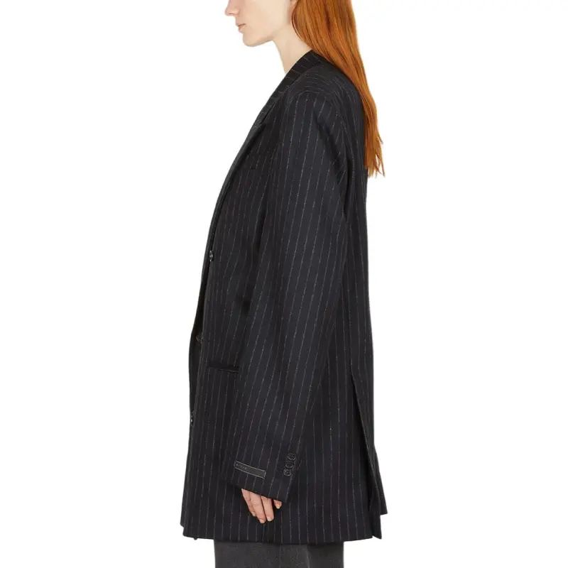 EYTYS Double Breasted Pinstripe Blazer-2
