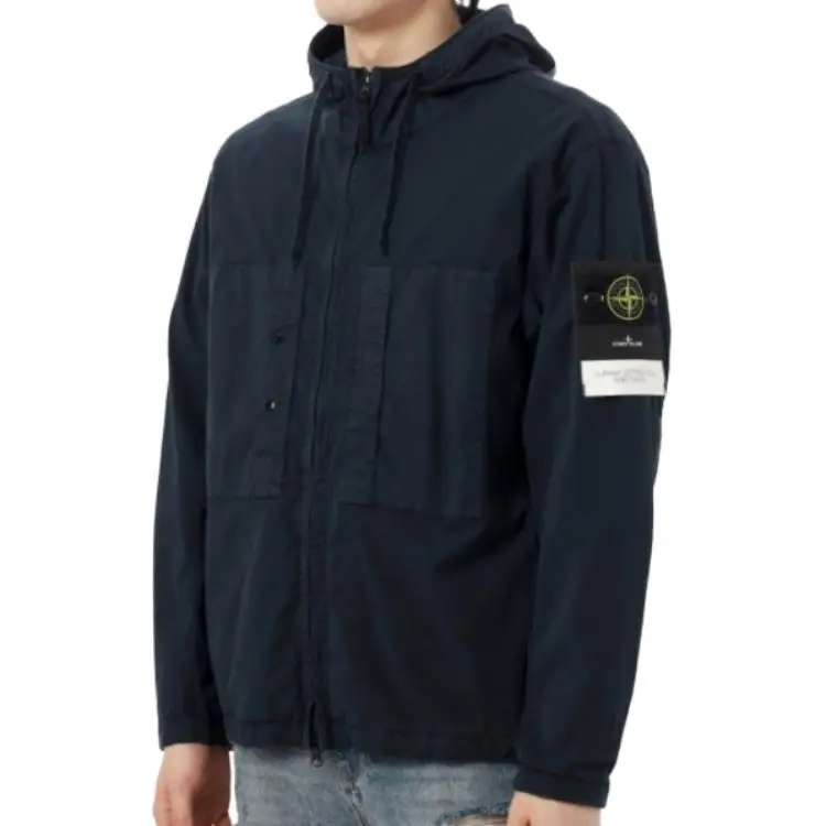 STONE ISLAND Jackets & Coats Men's Marine Blue-3