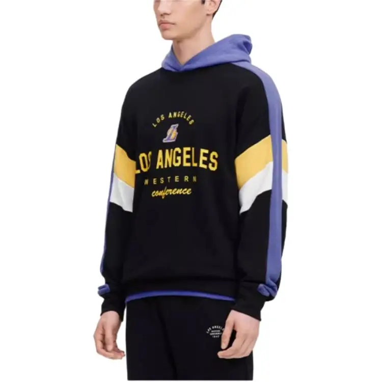 NBA Los Angeles Lakers Sweatshirts Unisex Black-3