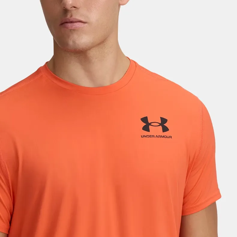 Under Armour HeatGear T Shirt Men's Orange-2