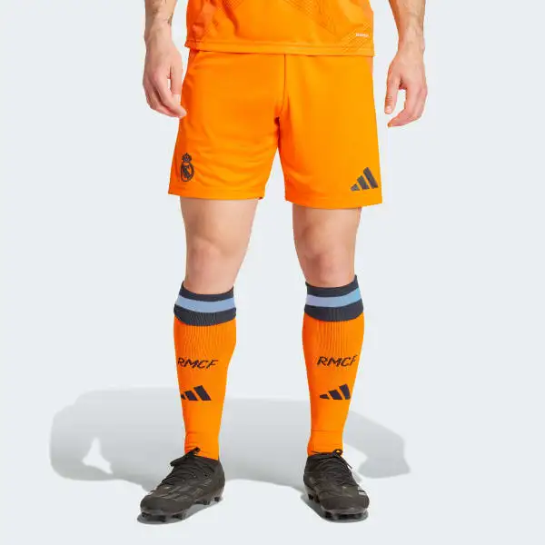 Adidas Real Madrid SS24 Soccer Bottom Men's Orange-1