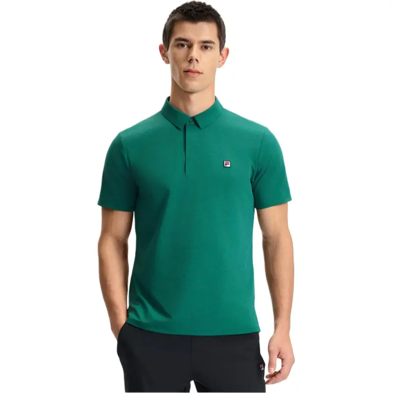 FILA Polo Shirt Men's Deep Iron Green GN-4