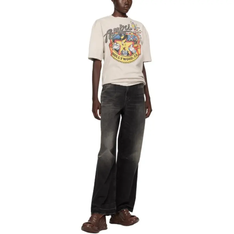 AMIRI Mr. Hollywood Oversized T-Shirt-3