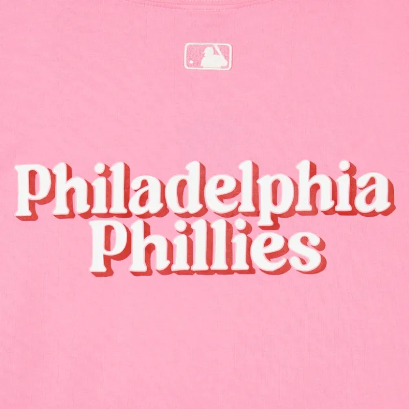 MLB Culsive Philadelphia Eagles T Shirt Unisex Pink-2