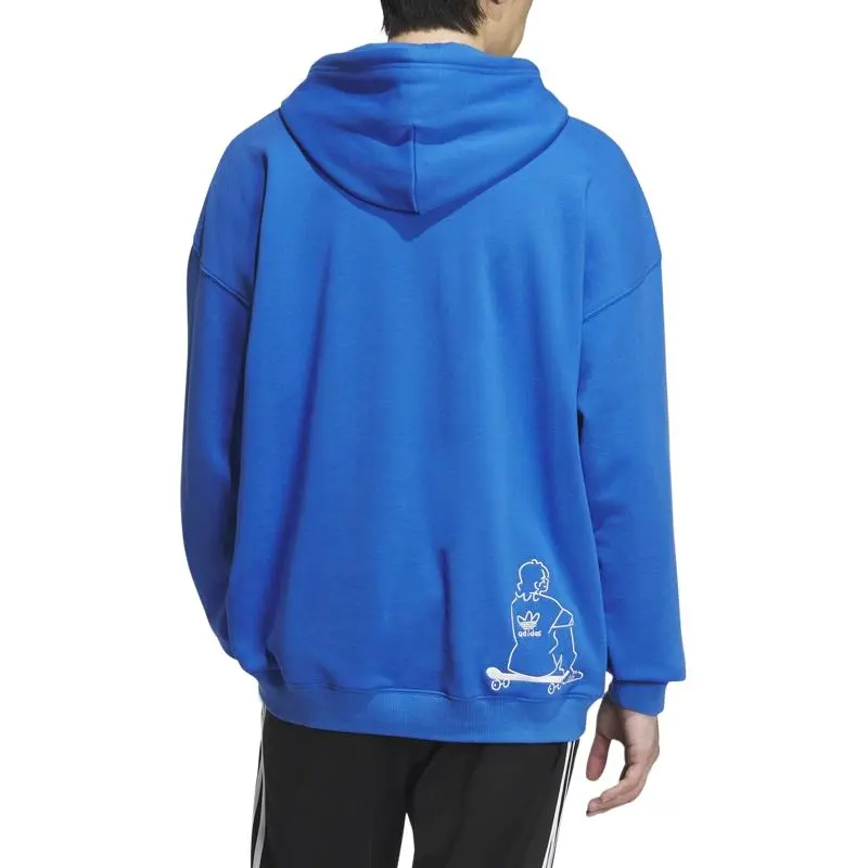 Adidas Originals Sweatshirts Men Blue-3