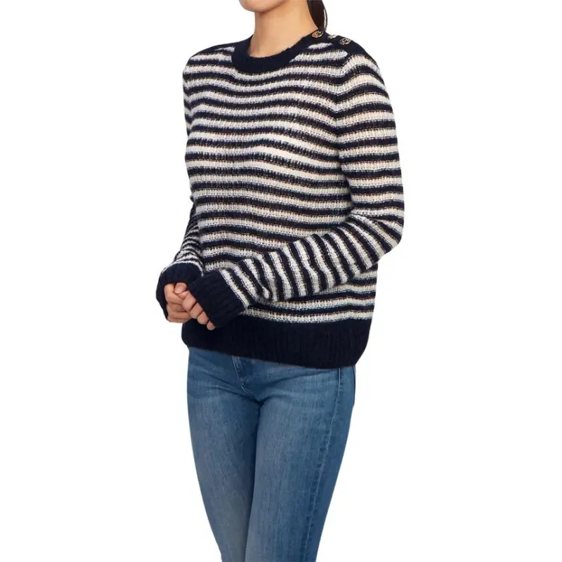 DIOR Knitwear Women's Marine Blue White-3