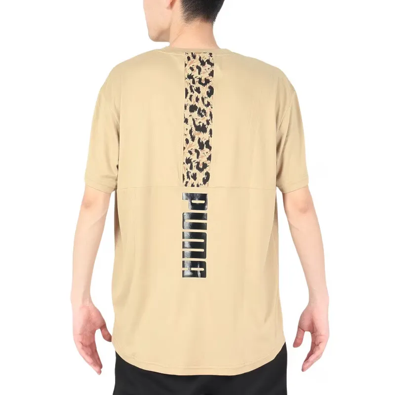 PUMA Squad T Shirts Men Khaki-4