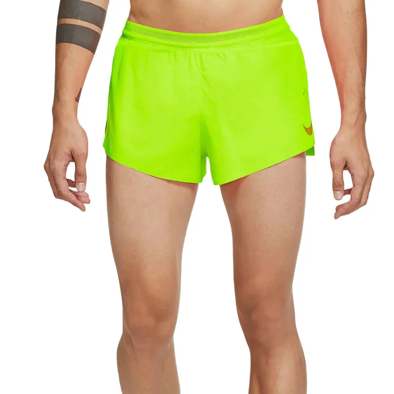Nike Casual Shorts Men's Neon Yellow-3