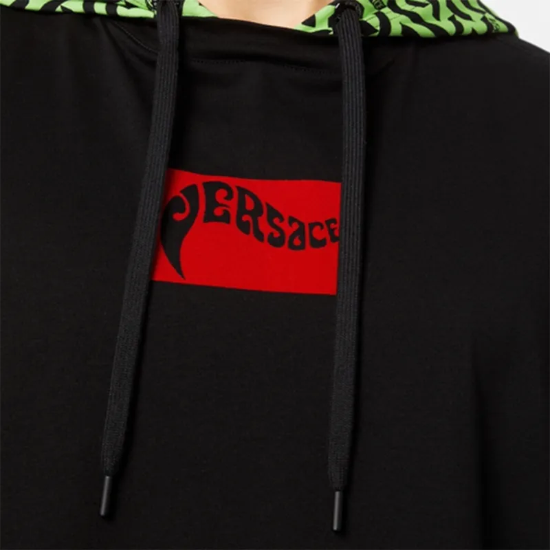 VERSACE VERSACE SS22 Sweatshirt Men's Black-4