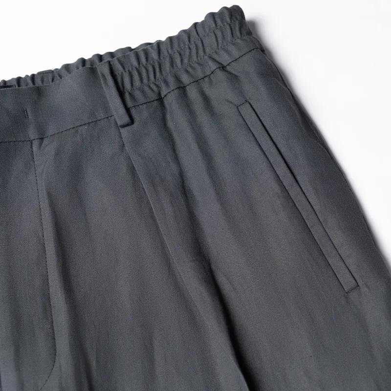 FENDI High-Waist Pleated Trousers-3