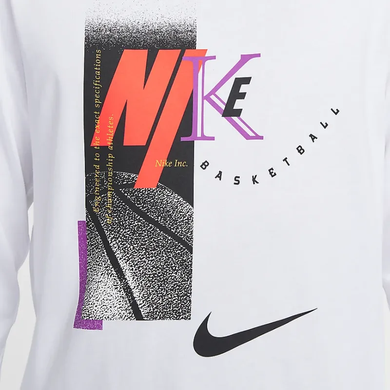 Nike T-Shirts Men White-3