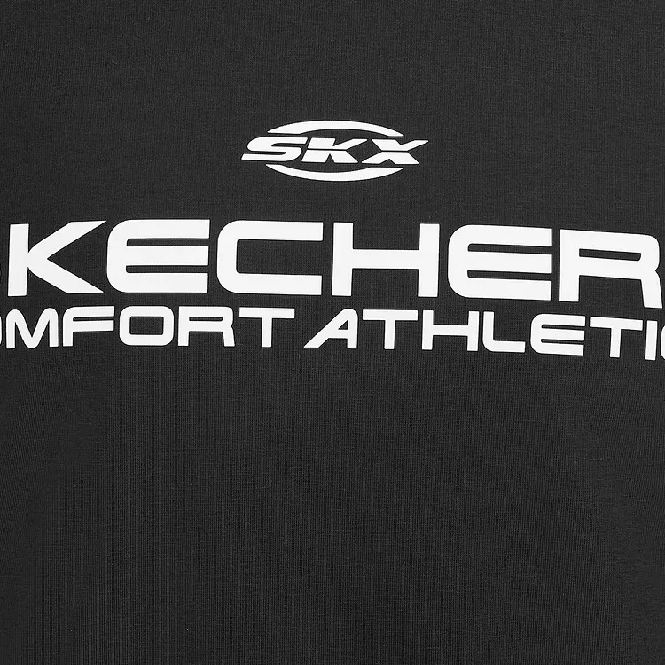 Skechers T Shirt Unisex Carbon Black 0018-2