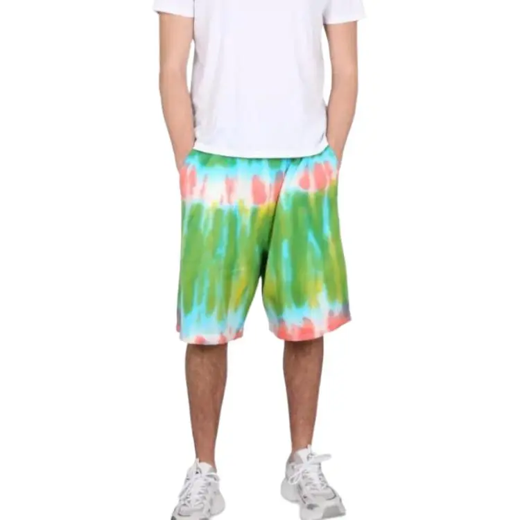 DSQUARED 2 Tie Dyed Elasticated Waistband Track Shorts-4