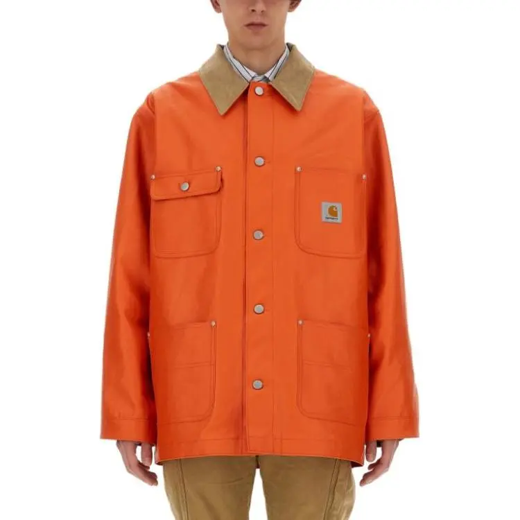 JUNYA WATANABE X Carhartt Logo Patch Buttoned Jacket-3