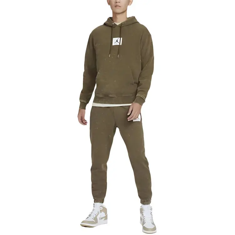 Jordan Sweatshirts Men Light Olive-4