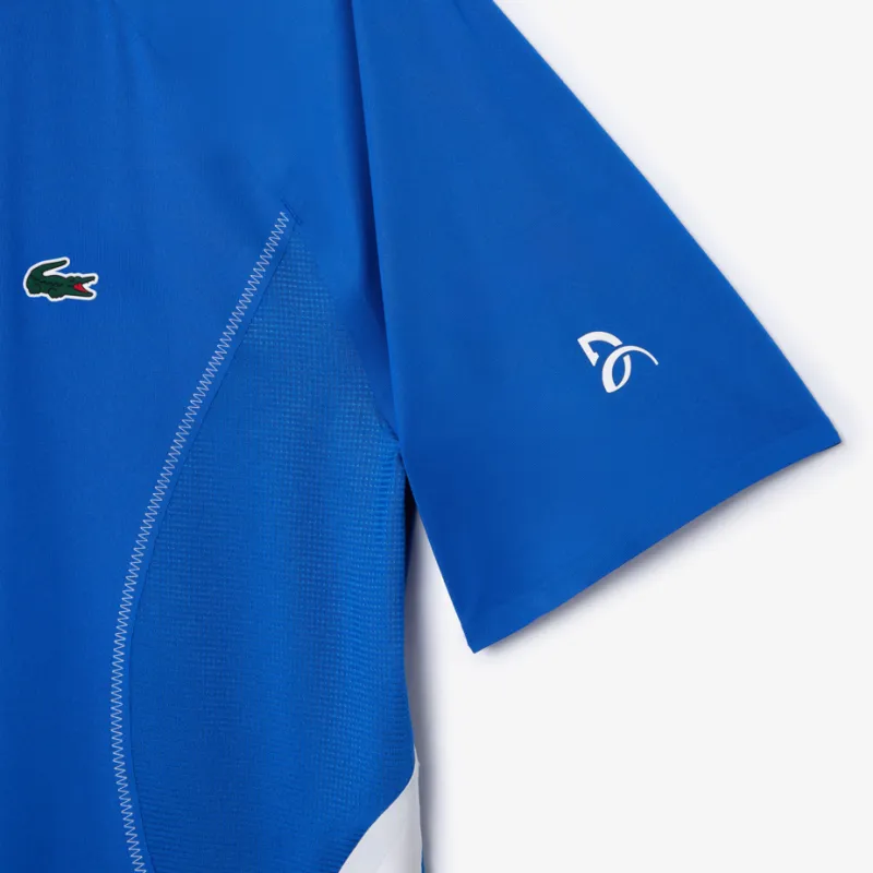 LACOSTE Djokovic Collaboration Polo Shirts Men Dark Blue-4