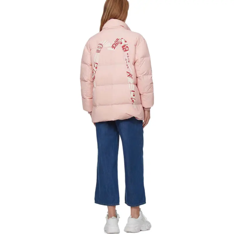 EVISU FW21 Down Jacket Women's Medium Pink-2