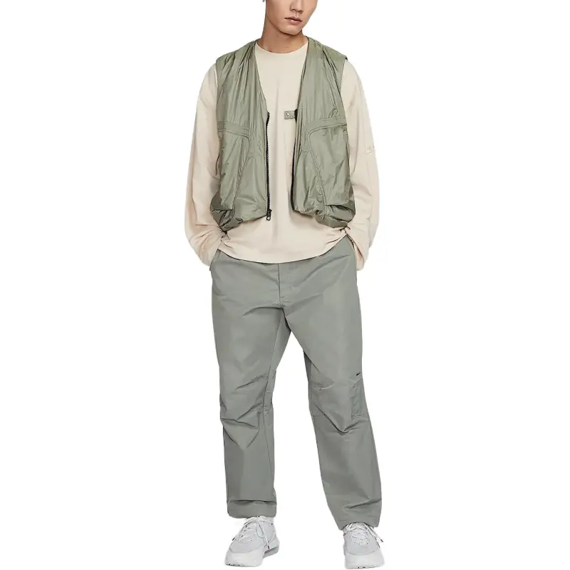 Nike Vest Men's Light Army Green/Black-3