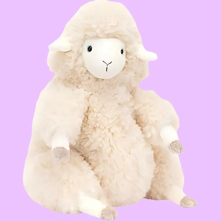 JELLYCAT Bibbly Bobbly Sheep Plush Toy-2