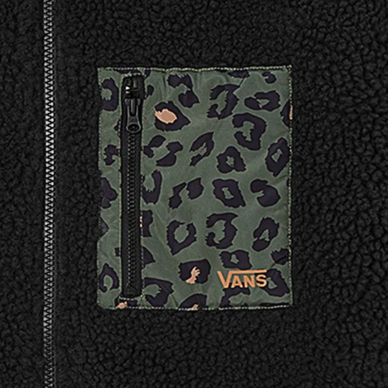 Vans Velvet Jackets Women's Black-2