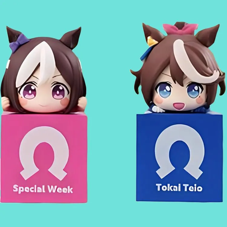 FURYU Pretty Derby Character Collection 1/12 Pretty Derby, Pudding, Tokai Teio, Special Week Bonus Gifts 10cm-1