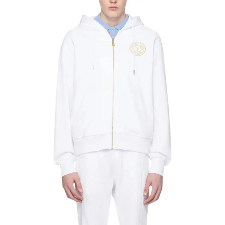 VERSACE JEANS Jackets & Coats Men's White-3