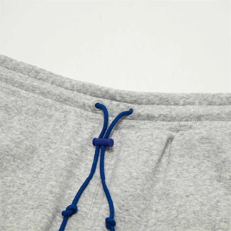 PUMA Knitted Sweatpants Unisex Light Mixed Gray-5