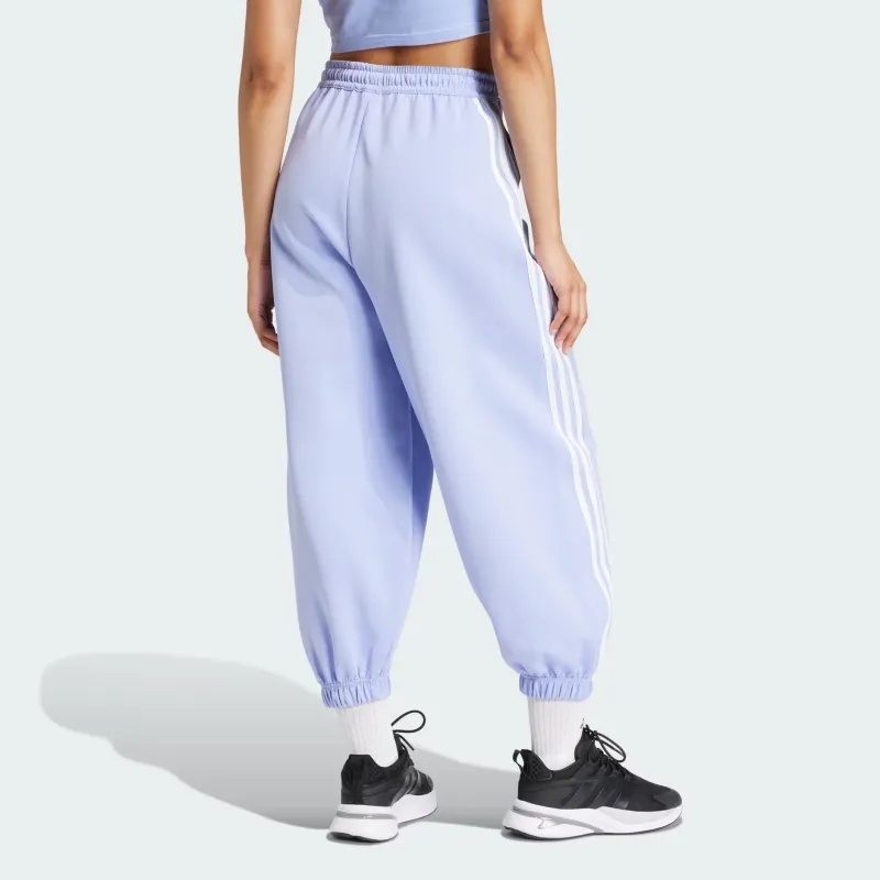 Adidas Future Icons FW24 Parachute Knitted Sports Pants Women's Blue Fireworks-4