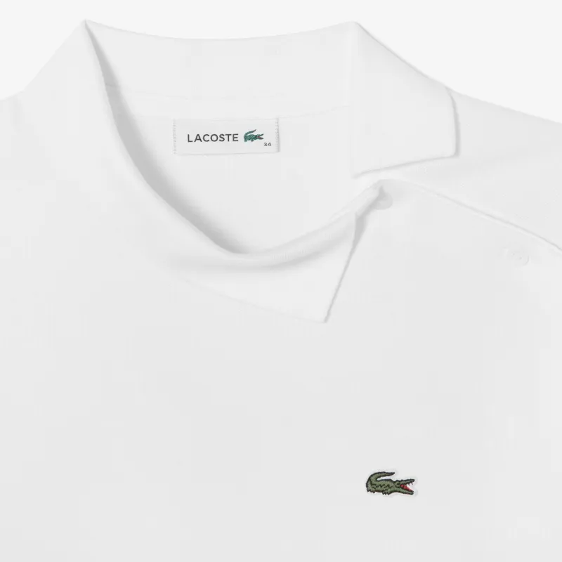 LACOSTE Polo Shirt Women's White-4