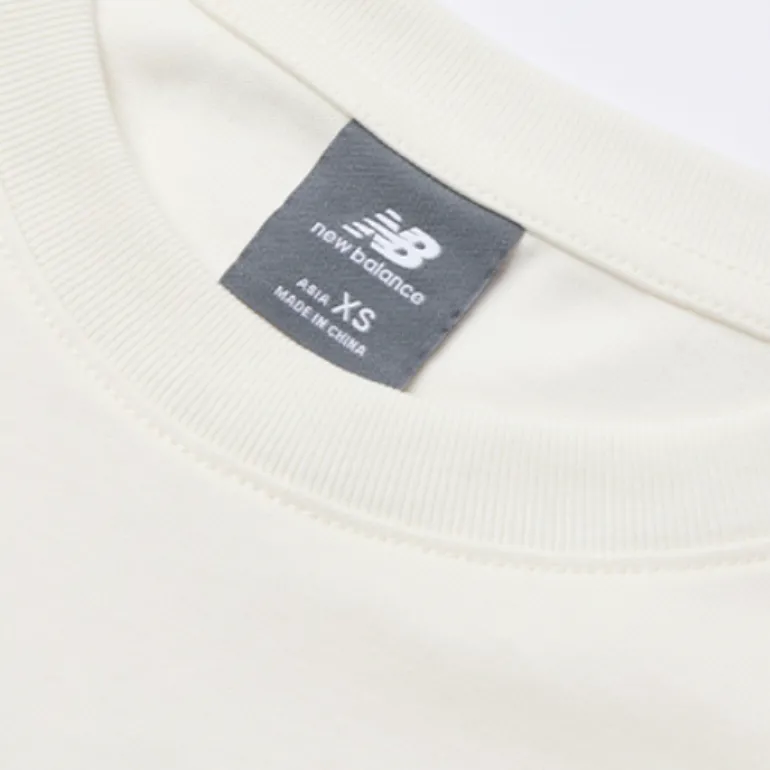 New Balance T Shirt Women's Ivory White-2