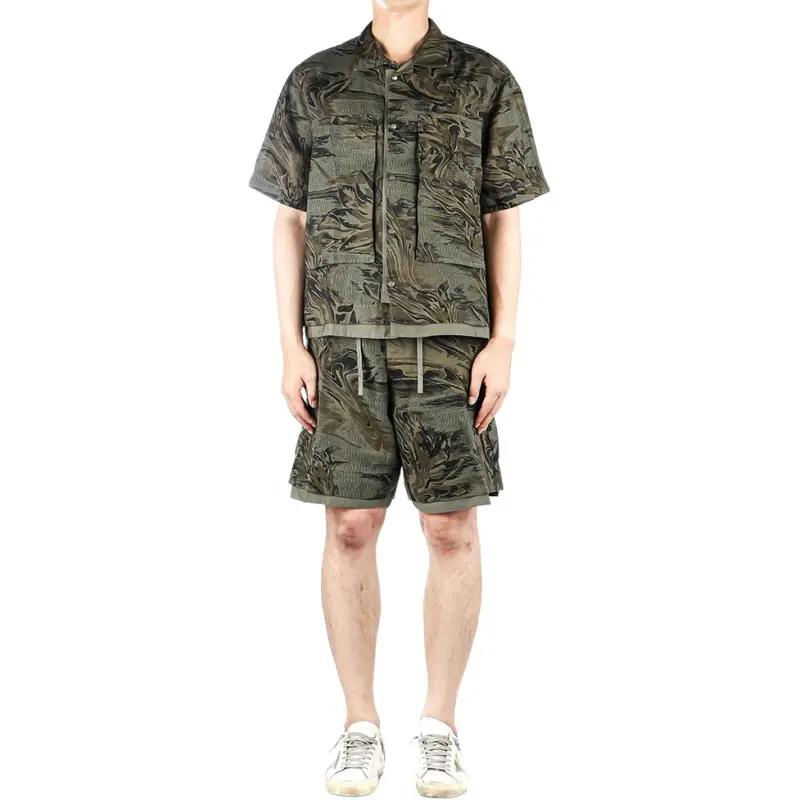 STONE ISLAND Casual Shorts Men Camouflage-2