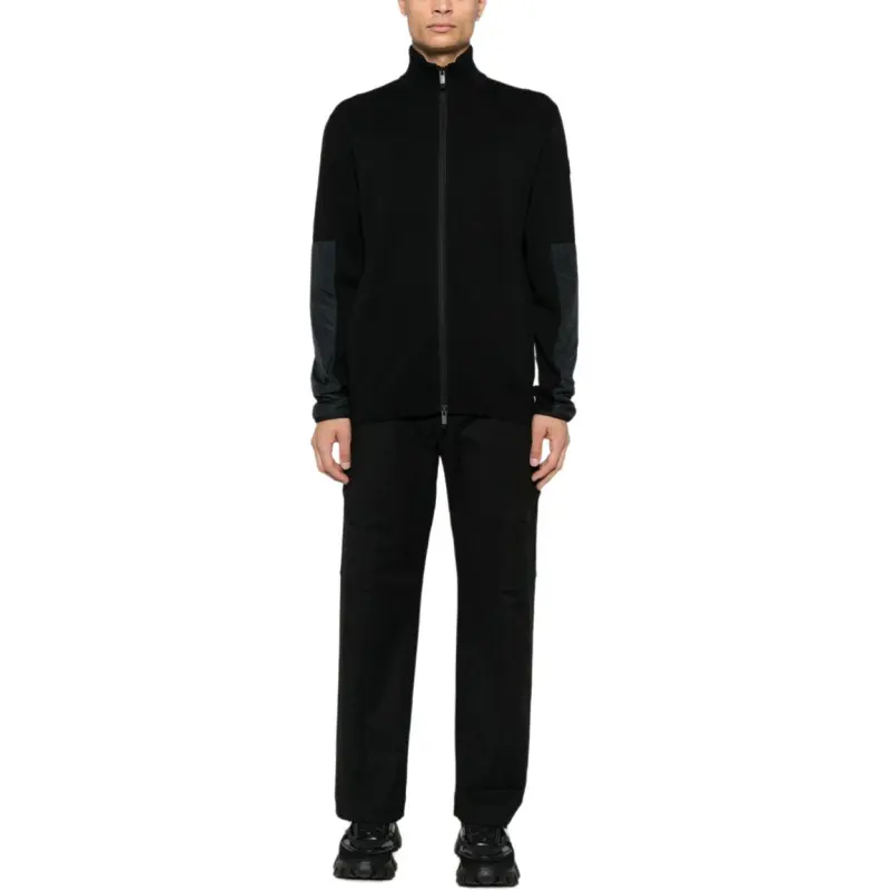 Moncler Tricot Zip Up Jacket-4