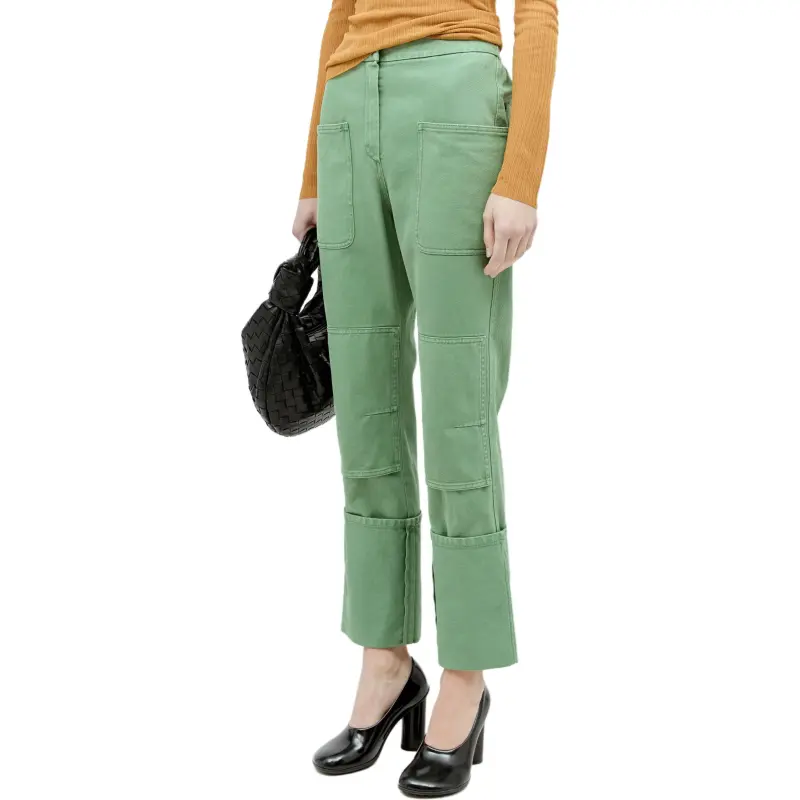MaxMara High Waisted Straight Leg Pants-3