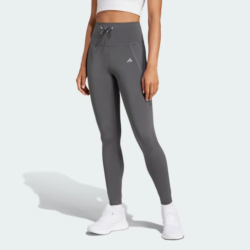 Adidas Women's Essentials Leggings Grey Six-1