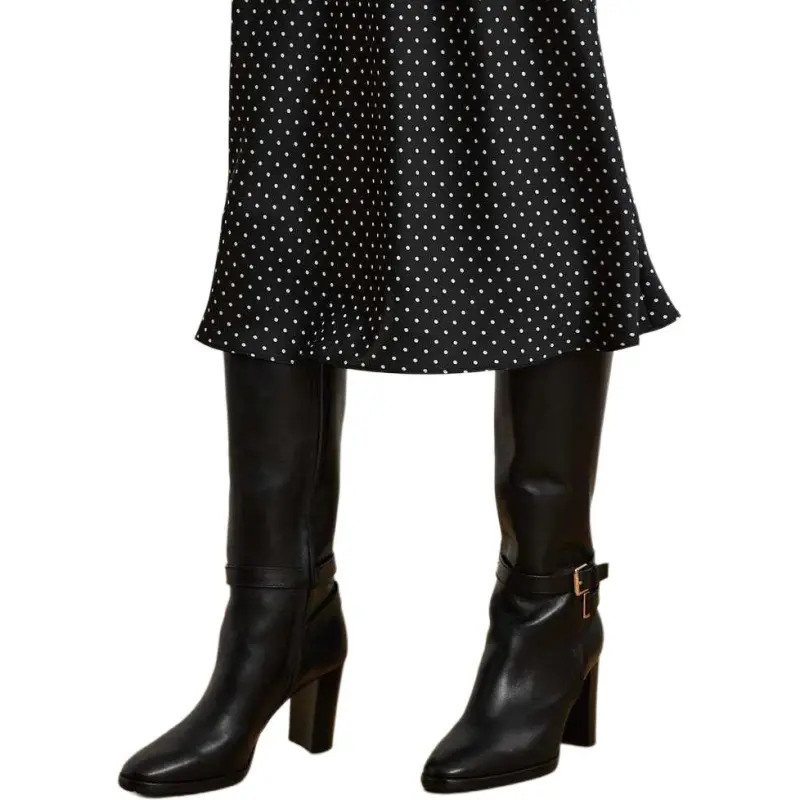 LAUREN RALPH LAUREN SS25 Casual Long Skirt Women's Black-4