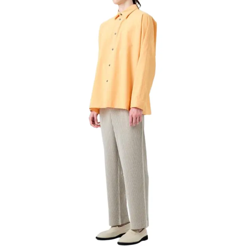 ISSEY MIYAKE Casual Pants Men's Linen Beige-4