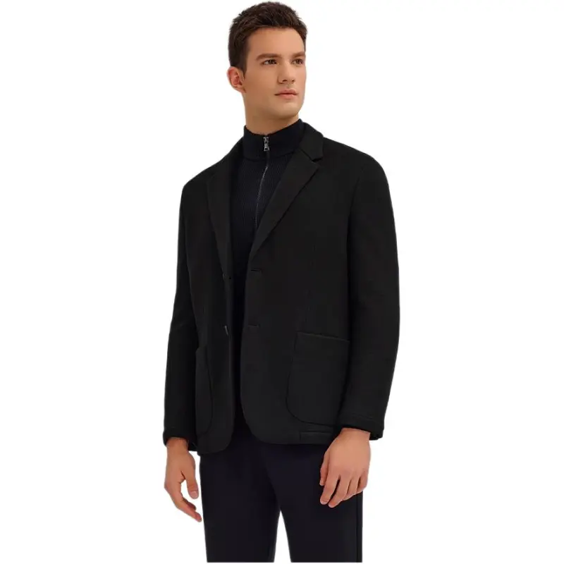 Hush Puppies Business Suit Men's Pitch Black-6