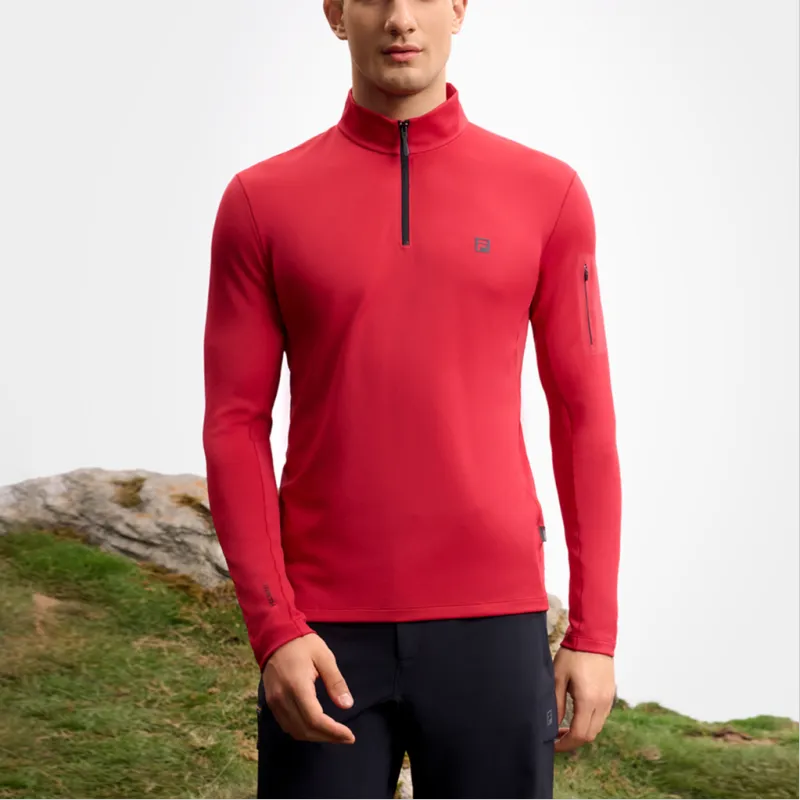 FILA T-Shirt Men's Dark Brier Red-3