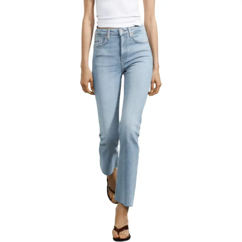 ZARA Trf Jeans Women's Light Blue-3