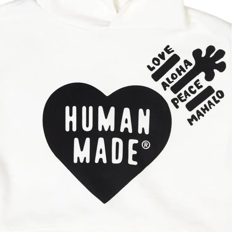 HUMAN MADE Sweatshirts Unisex White-2