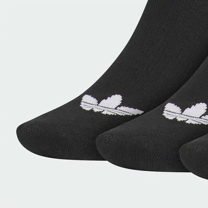 Adidas Originals Ankle Socks Unisex 3 Pack Black-1