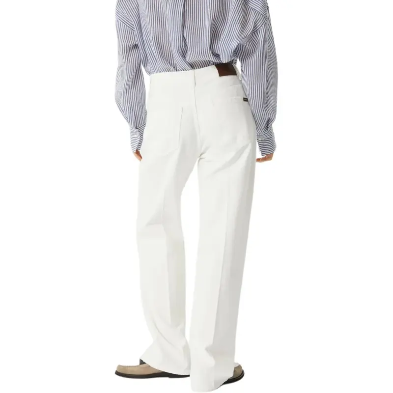 Brunello Cucinelli Monili Embellished Contemporary Denim Jeans-2