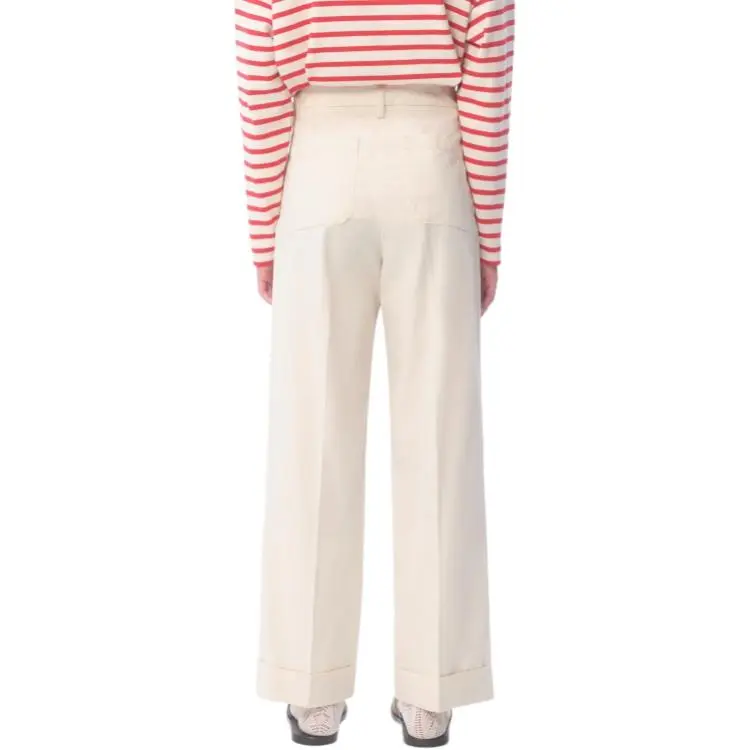 Valentino Pleat Detailed Wide Leg Pants-4