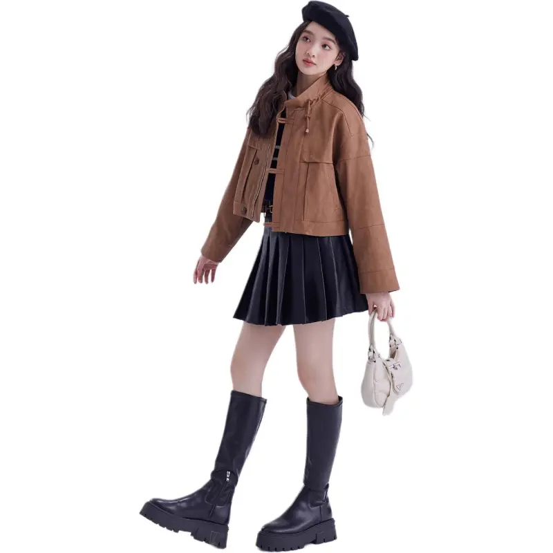 DEAR DEER PUFF Jackets Coats Women's Brown-2