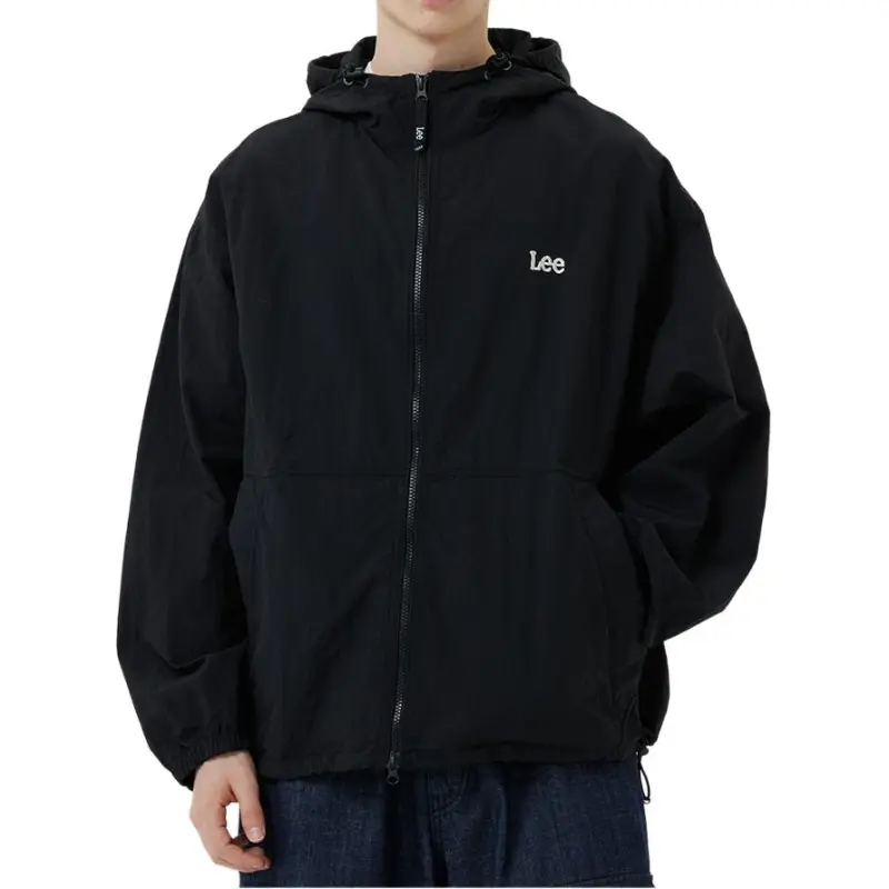 Lee Trench Coats Men Black-2