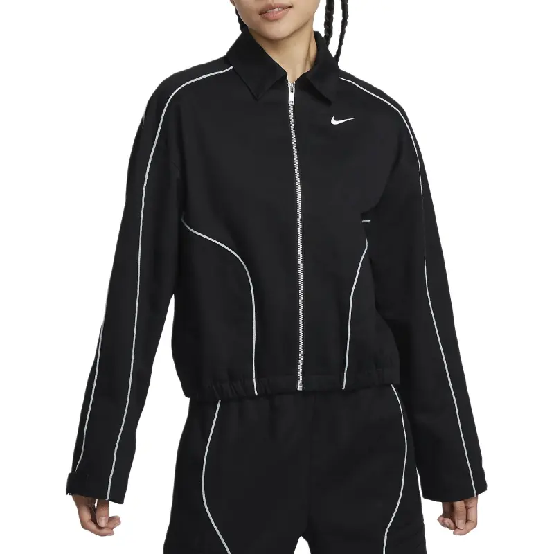Nike Sportswear Women's Woven Jacket Black-3