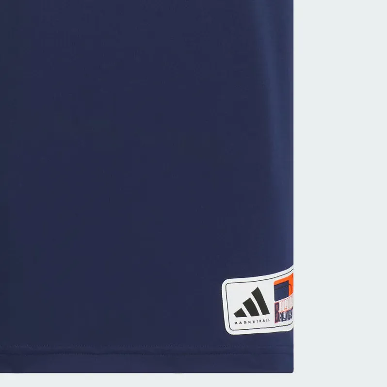 Adidas BASKETBALL AEROREADY T SHIRT Basketball Jerseys Men's Dark Indigo-2