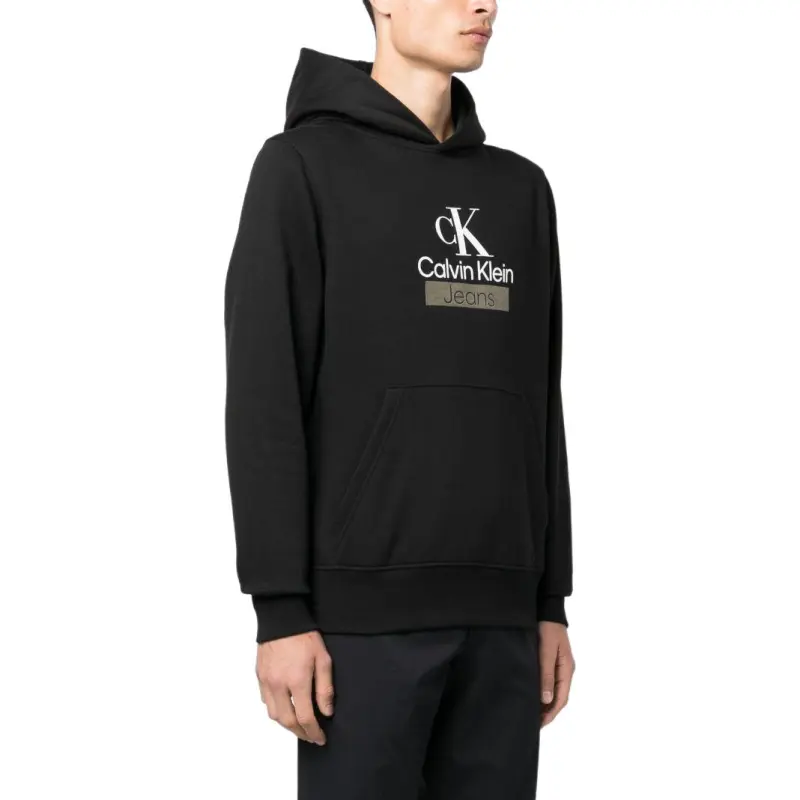 Calvin Klein Logo print Cotton blend Hoodie-3